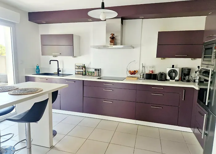 فيلة Cosy T5, Calme Avec Jacuzzi Xl نيم